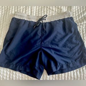 Venroy men’s bathing suit blue/white sz medium